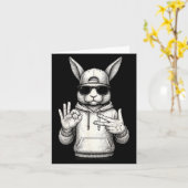 67 Six Seven Meme 6 7 Funny Easter Day For Boys Me カード (黄色い花)