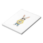 67 Six Seven Meme 6 7 Funny Easter Day for Boys Me ノートパッド (回転)