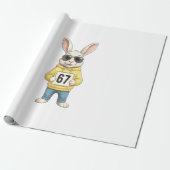 67 Six Seven Meme 6 7 Funny Easter Day for Boys Me ラッピングペーパー (アンロールド)