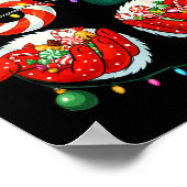 67 Six Seven Meme Christmas 6 7 Xmas Men Women Kid ポスター (角)