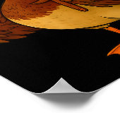 67 Six Seven Meme Mallard Duck Hunting Season Boy  ポスター (角)