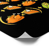 67 Six Seven Meme Math Thanksgiving Equation Logic ポスター (角)