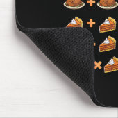 67 Six Seven Meme Math Thanksgiving Equation Logic マウスパッド (コーナー)