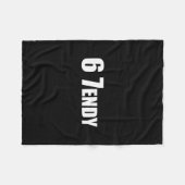 67 Six Seven Sendy 6 7endy Let's Get Sendy 67 Meme フリースブランケット (正面(横))