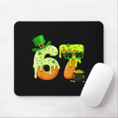 67 Six Seven Shamrock Funny St Patrick’s Day Boys  マウスパッド (マウス)