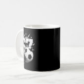 67 Six Seven Soccer Gen Alpha Brainrot Meme  コーヒーマグカップ (正面左)