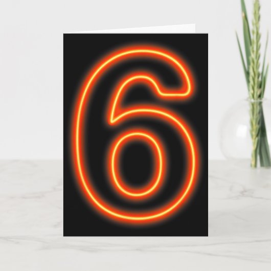 67 Sixty Seven Halloween Costume Colorful Funny 6  カード (正面)