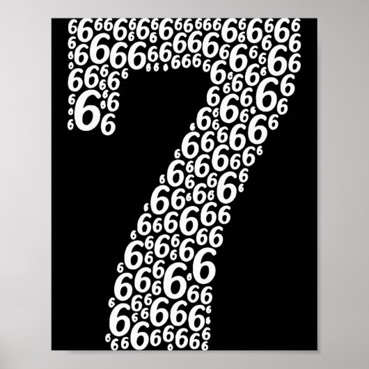 67 Sixty Seven Halloween Costume Funny Meme  ポスター (正面)