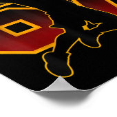 67 Sketll Meme Slam Dunk Position Six Seven Game T ポスター (角)