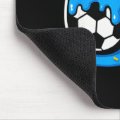 67 Soccer Ice Cream Drip Brain Rot Meme  マウスパッド (コーナー)