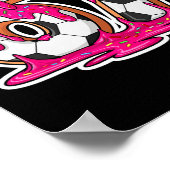 67 Soccer Ice Cream Drip Brain Rot Meme _1  ポスター (角)