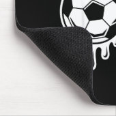 67 Soccer Ice Cream Drip Gen Alpha Six Seven Meme  マウスパッド (コーナー)