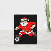 67 Soccer Santa Six Seven Meme Christmas Srt Men B カード (正面)