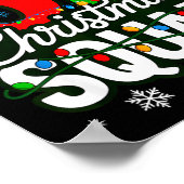 67 Squad Teacher Christmas Funny Holiday Clroom Cr ポスター (角)