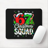 67 Squad Teacher Christmas Funny Holiday Clroom Cr マウスパッド (マウス)
