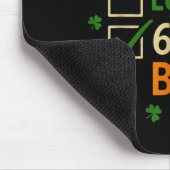 67 St Patricks Day Funny Six Seven Shamrock 67 Mem マウスパッド (コーナー)