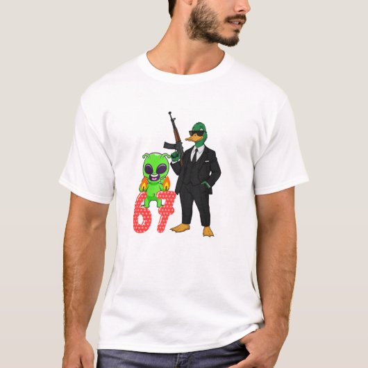 67 Tシャツ ダック スタイル Tシャツ (正面)