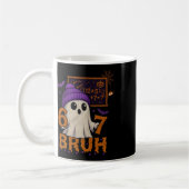 67 Teacher Halloween Ghost Six Seven Meme Math Equ コーヒーマグカップ (左)
