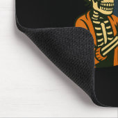 67 Teacher Halloween Skeleton Six Seven Meme Brain マウスパッド (コーナー)