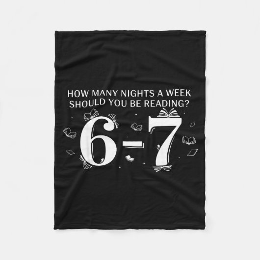 67 Teacher How Many Nights A Week Should You Be Re フリースブランケット (正面)