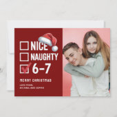 67 Teen Meme 6-7 Christmas Photo シーズンカード (正面)