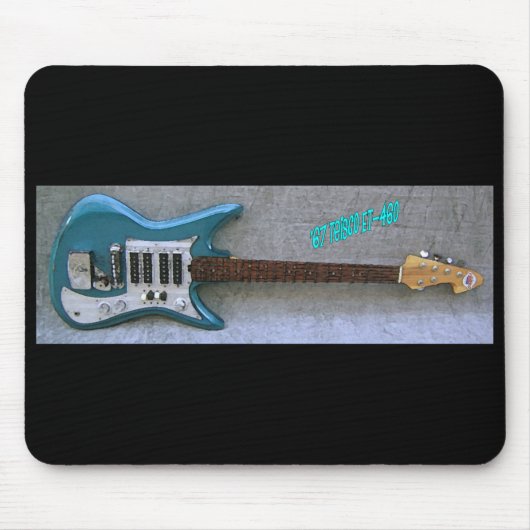 「67 Teiscoと460マウスパッド マウスパッド (正面)