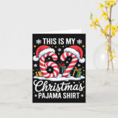 67 This Is My Christmas Pajama Shirt 6 7 Meme 67 C カード (黄色い花)
