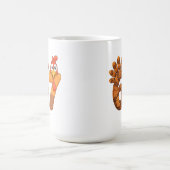 67 turkey thanksgiving funny コーヒーマグカップ (中央)