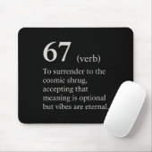67 Verb Definition Meme Funny Internet Joke Trendi マウスパッド (マウス)