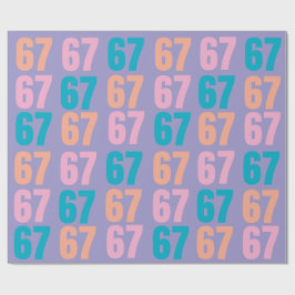 67 Wrapping Paper ラッピングペーパー