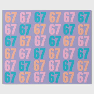 67 Wrapping Paper ラッピングペーパー