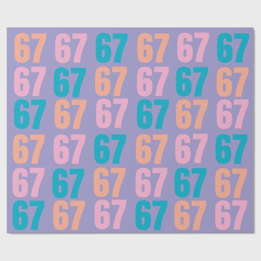 67 Wrapping Paper ラッピングペーパー (フラット)
