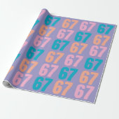 67 Wrapping Paper ラッピングペーパー (アンロールド)