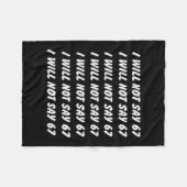 67 Write Lines Six Seven 7endy 6 7endy 67 Meme Fun フリースブランケット (正面(横))