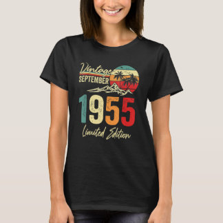 67 Yr Old Vintage September 1955  67th Tシャツ