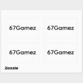67Gamez ステッカー 2 (シート)