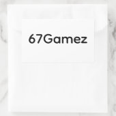 67Gamez ステッカー 2 (バッグ)