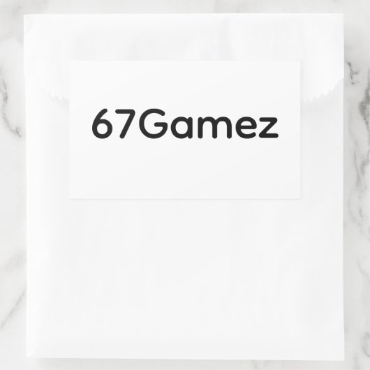 67Gamez ステッカー 2 (バッグ)