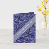 67thアニバーサリー編集可能 カード (黄色い花)