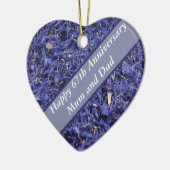 67thアニバーサリー編集可能 セラミックオーナメント (左)