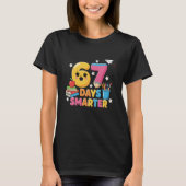 67th Day of School 67 Days Smarter Teacher Boys Gi Tシャツ (正面)