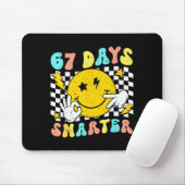 67th Day Of School Shirt 67 Days Smarter Teacher B マウスパッド (マウス)