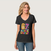 67th Day of School Shirt 67 Days Smarter Teacher B Tシャツ (正面フル)