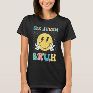 67th Day of School Shirt Six Seven Bruh Teacher Bo Tシャツ