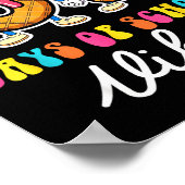 67th Day Of School Vibes Funny Six Seven 67 Meme S ポスター (角)