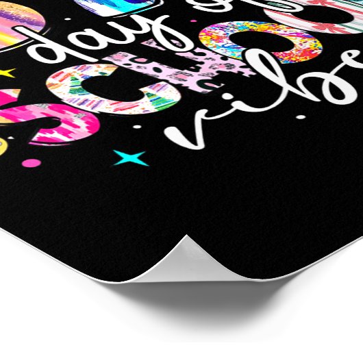 67th Day Of School Vibes Funny Six Seven 67 Studen ポスター (角)