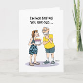 68おもしろい番目の誕生日 カード (正面)