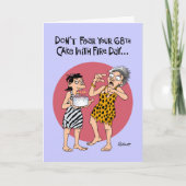 68おもしろい誕生日 カード (正面)