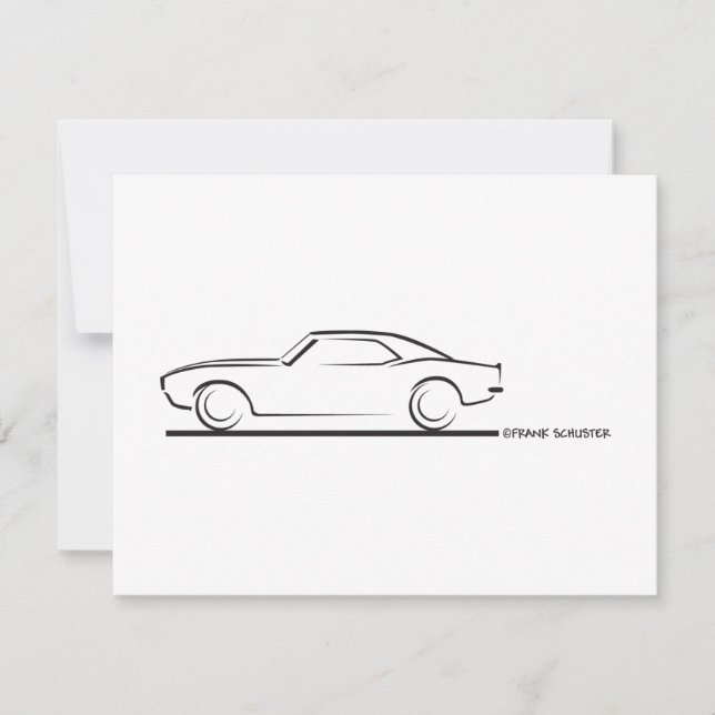 68カマロ懸命トップBLK (正面)