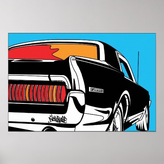 '68クーガーのポスター ポスター (正面)